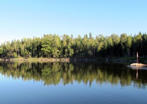 Evening on the Winnipeg River
